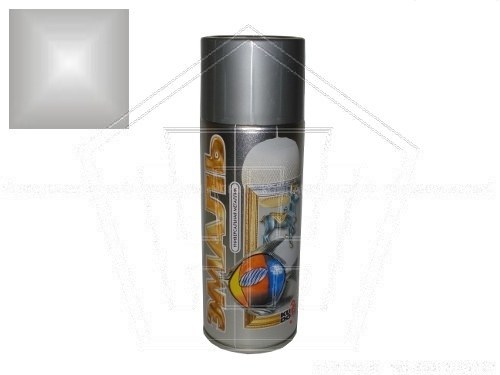 Краска-спрей KUDO универсальная металлик алюминий (520мл) Reflective Finish (KU-1025)