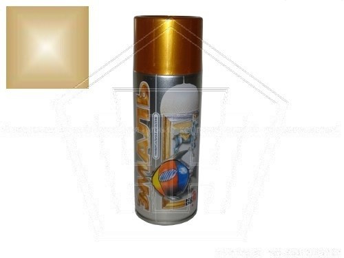 Краска-спрей KUDO универсальная металлик золото (520мл) Reflective Finish (KU-1028)
