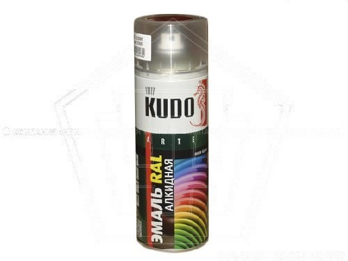 Краска-спрей KUDO универсальная RAL 3005 винно-красная (520 мл) (KU-03005)