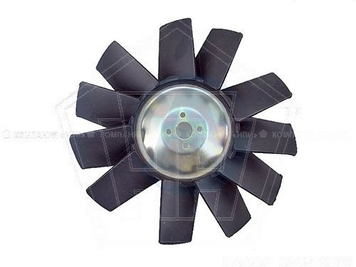 Крыльчатка вентилятора для а/м ГАЗ 3302 дв.405 (11 лопастей) черная (2752-1308011)