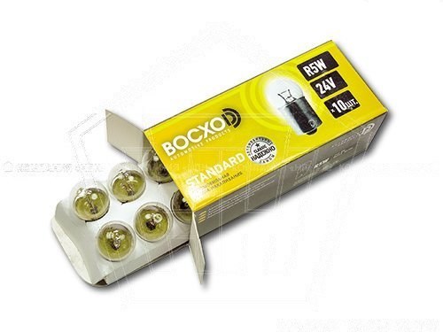 Лампа 24 V  5 W ВОСХОD (одноконтактная) BA15s (84245)