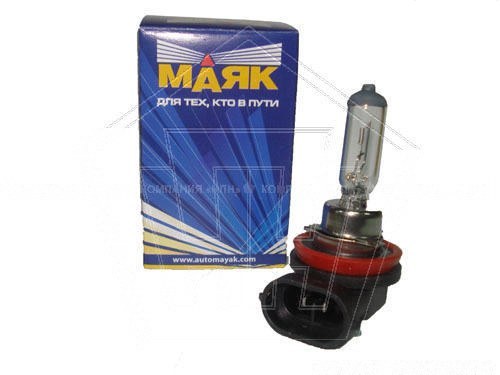 Лампа галогеновая H11 12V 55W МАЯК (52110)