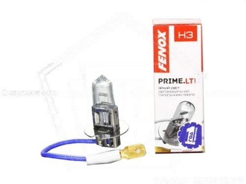 Лампа галогеновая H3 12V 55W FENOX РК22s (BH1100)