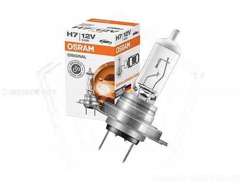 Лампа галогеновая H7 12V 55W OSRAM Standard РХ26d (64210*)