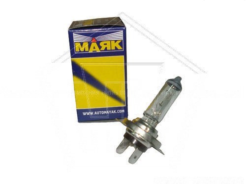 Лампа галогеновая H7 24V 100W МАЯК (54750)