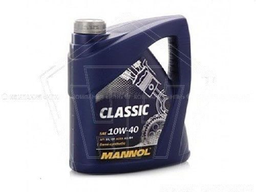 Масло MANNOL моторное 10W-40 Classic (  5л) полусинтетика (7501-5)