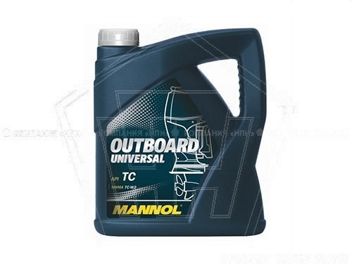 Масло MANNOL моторное   2-х тактное  Outboard Universal    (4л) минеральное