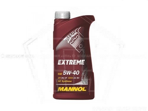 Масло MANNOL моторное  5W-40 Extreme   (1л) синтетика (7915-1)