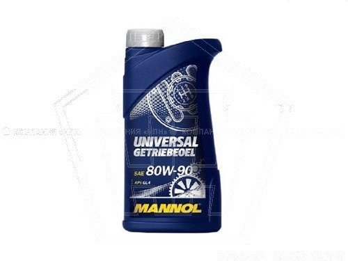Масло MANNOL трансмиссионное 80W-90 Universal GL-4 (1л) универсальное (8107-1)