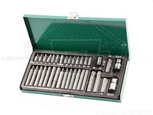 Набор бит 35 предметов HEX, TORX JONNESWAY (S29H4135S)