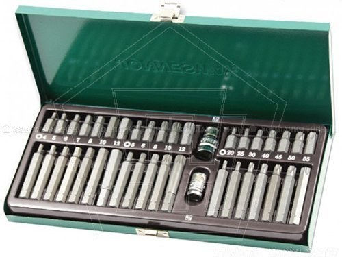 Набор бит 40 предметов HEX, TORX, SPLINE JONNESWAY (S29H4140S)