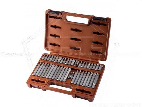 Набор бит 42 предмета HEX, TORX, SPLINE OMBRA (953242)