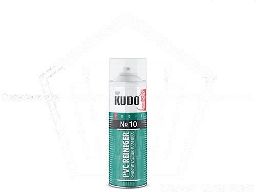 Очиститель ПВХ пластика KUDO PVC Reiniger №10 (650 мл) аэрозоль (KUPP06PVC10)