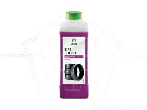 Чернитель шин GraSS "Tire Polish" с полиролью (1 кг) эффект "мокрых шин" (121201)