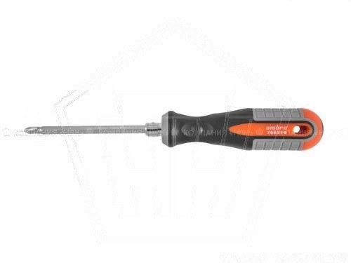 Отвертка комбинированная PH2-SL6 100 мм Ombra серия ROUND GRIP (756210)