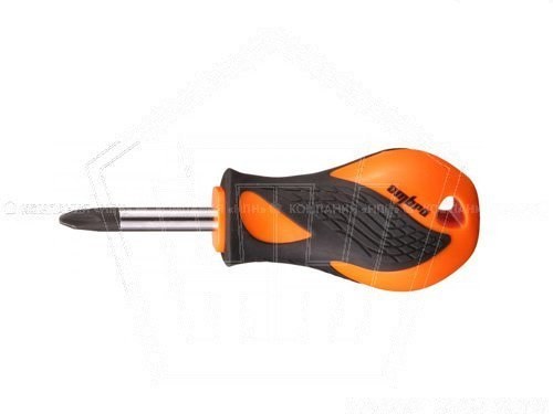 Отвертка крестовая PH2 38 мм Ombra серия ROUND GRIP 512038 (512038)
