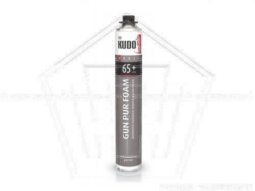 Купить Пена монтажная профессиональная KUDO PROFF 65+ (1000 мл., 930 гр ...