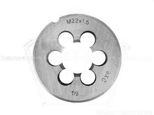 Плашка М 22х2,5 (9ХС) Самара (5201038)