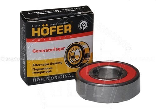 Подшипник 180202 генератора ВАЗ 2110 малый HOFER (HF 300 013)