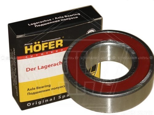 Подшипник 180508 полуоси ВАЗ 2121, 2123 HOFER (HF 303 102)
