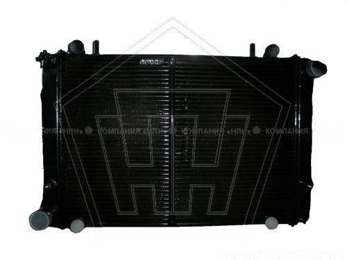 Радиатор охлаждения для а/м ГАЗ 3302 рамка (2-х ряд.медн.) с отв.под датчик ШААЗ (33024-1301010)