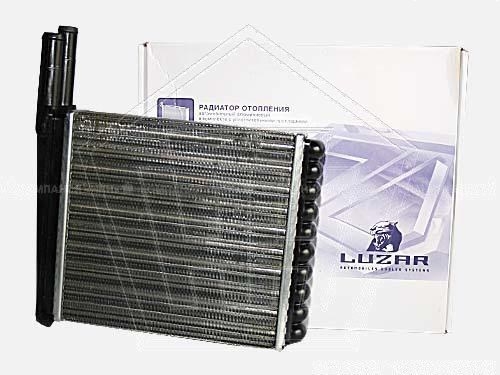 Радиатор отопителя ВАЗ 1117-19 (2-х ряд. алюм.) (LRh 0118) LUZAR (1118-8101060)