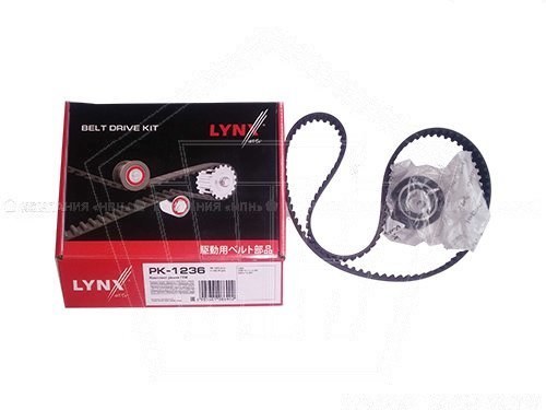 Комплект ГРМ ВАЗ 2108,2110,1118 (8 клап.)+ ролик (к-кт) LYNX (PK1236)