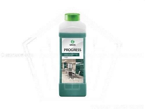 Средство для мытья пола GraSS Prograss (1л) низкопенное, универсальное, бытовое (125336)