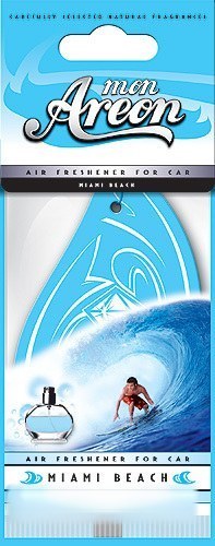 Ароматизатор воздуха подвесной AREON бумажный MON AREON (Miami Beach)
