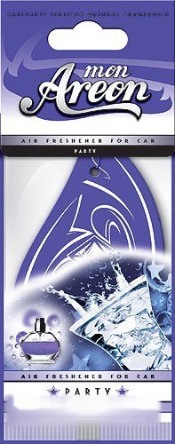 Ароматизатор воздуха подвесной  AREON бумажный MON AREON (Party)