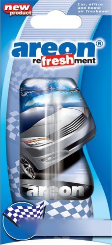 Ароматизатор воздуха подвесной гелевый AREON REFRESHMENT LIQUID (планшет, 18 шт)