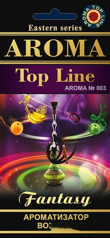 Ароматизатор воздуха подвесной картонный TOP LINE №003 