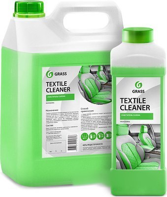 Очиститель салона GRASS «Textile-cleaner» (1л) кор 12 шт.