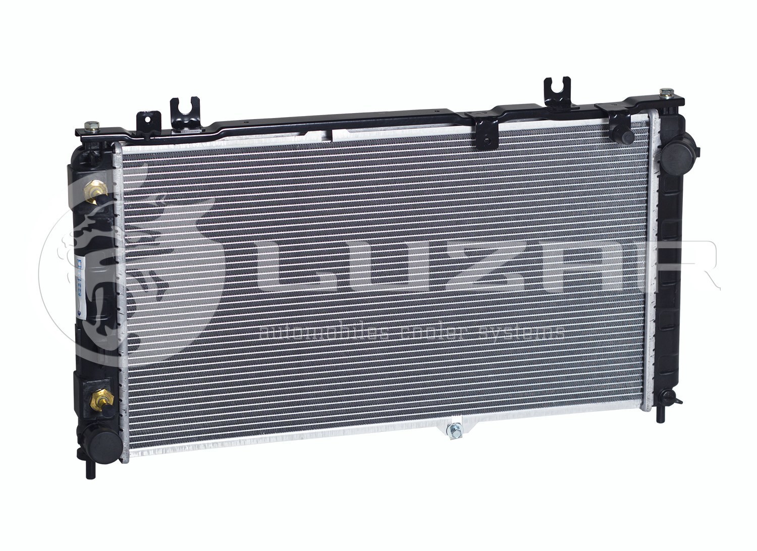 Радиатор охлажд ВАЗ 2190 Гранта АКПП LUZAR алюм .