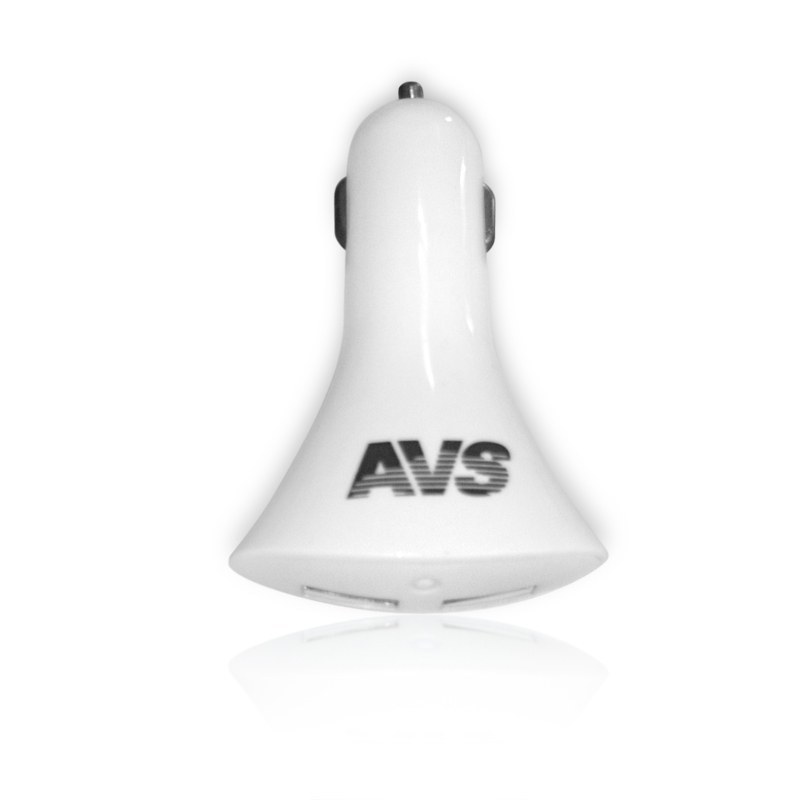 Зарядное устройство автомобильное AVS 2 порта USB UC-322